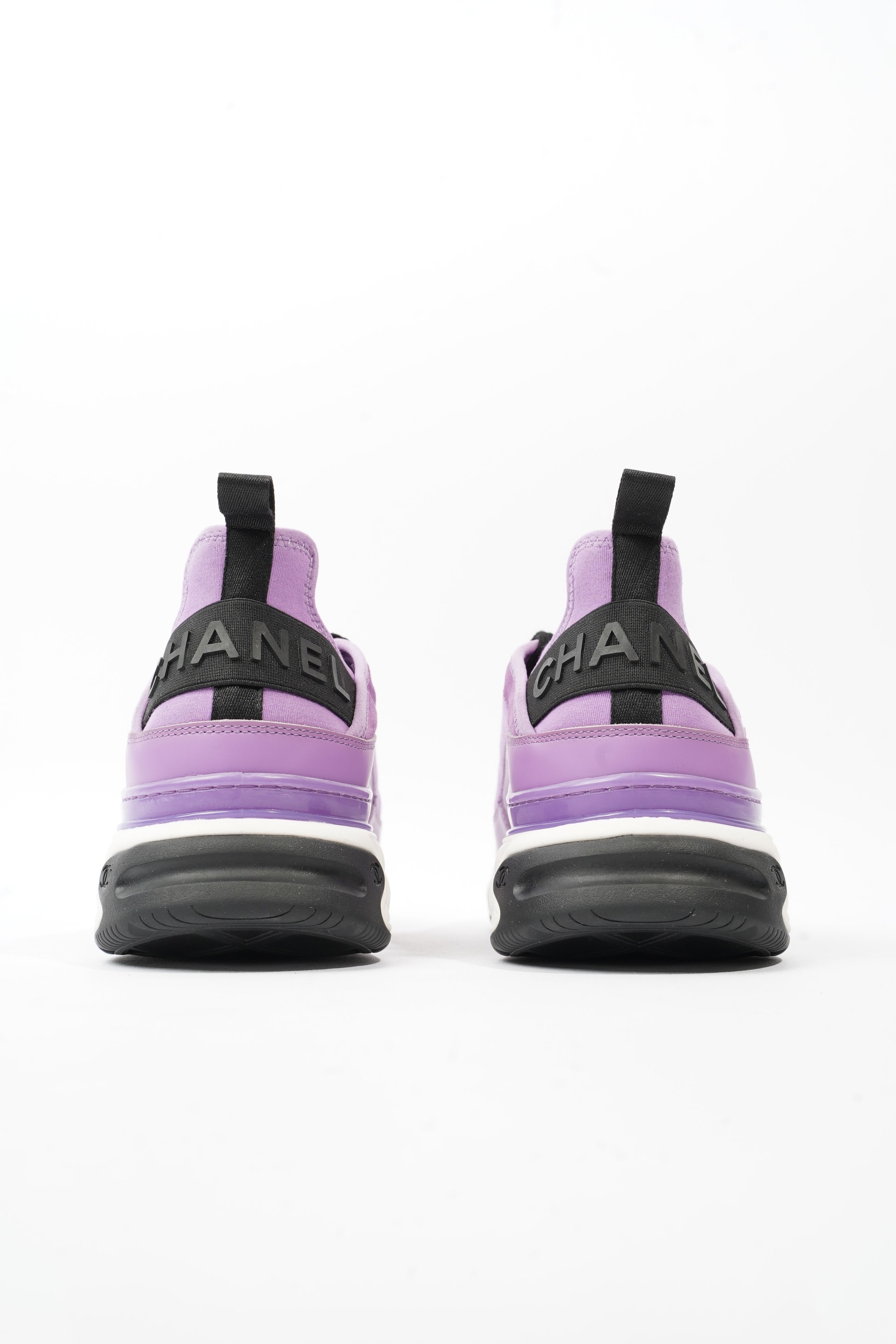Chanel CC Logo Sneaker Lilac Suede EU 43 UK 9