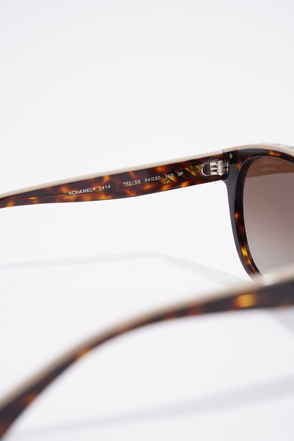 Chanel 5414 Sunglasses Tortoise Shell Acetate 140mm