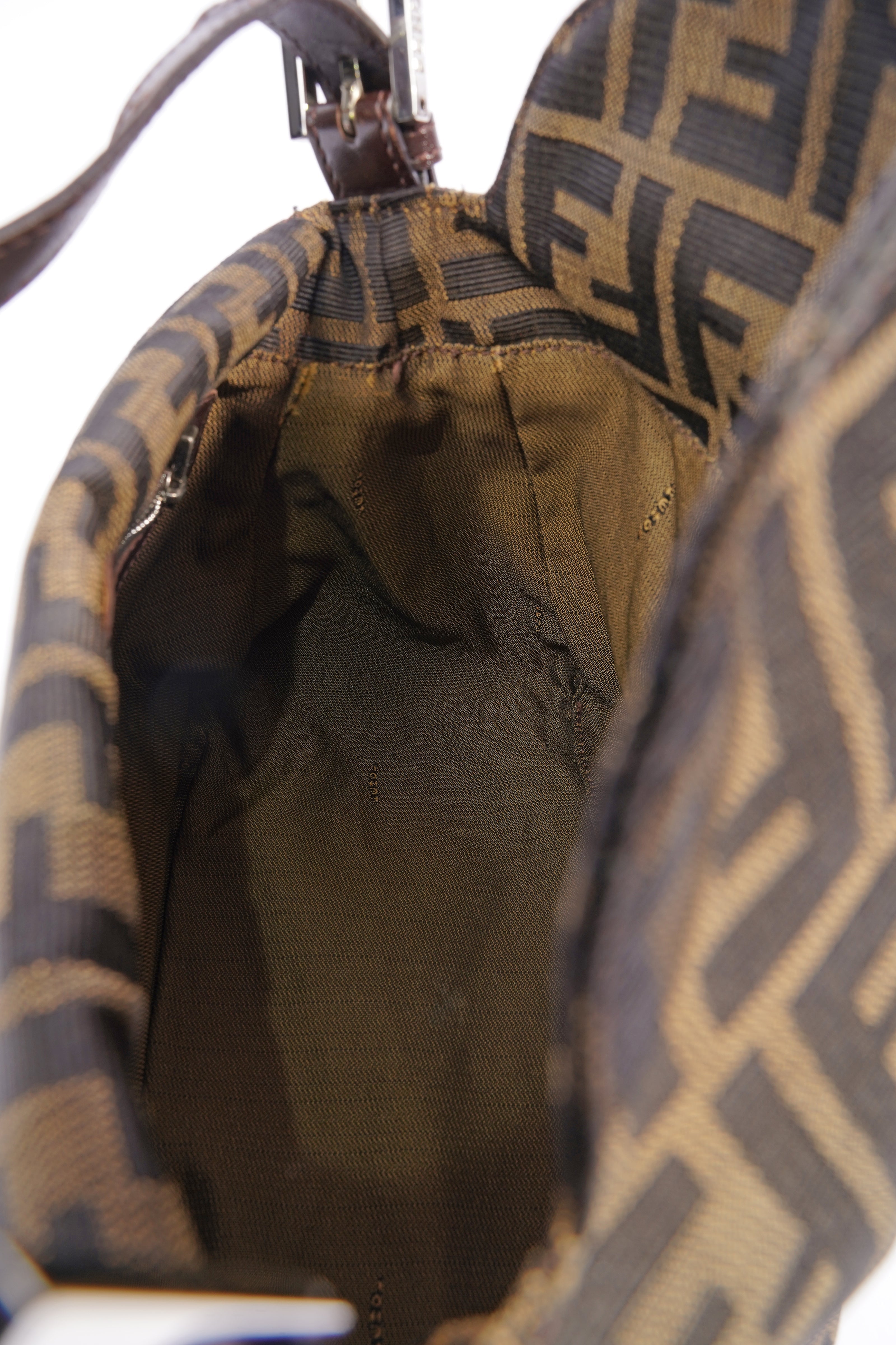 Fendi Mamma Baguette Brown Zucca Canvas