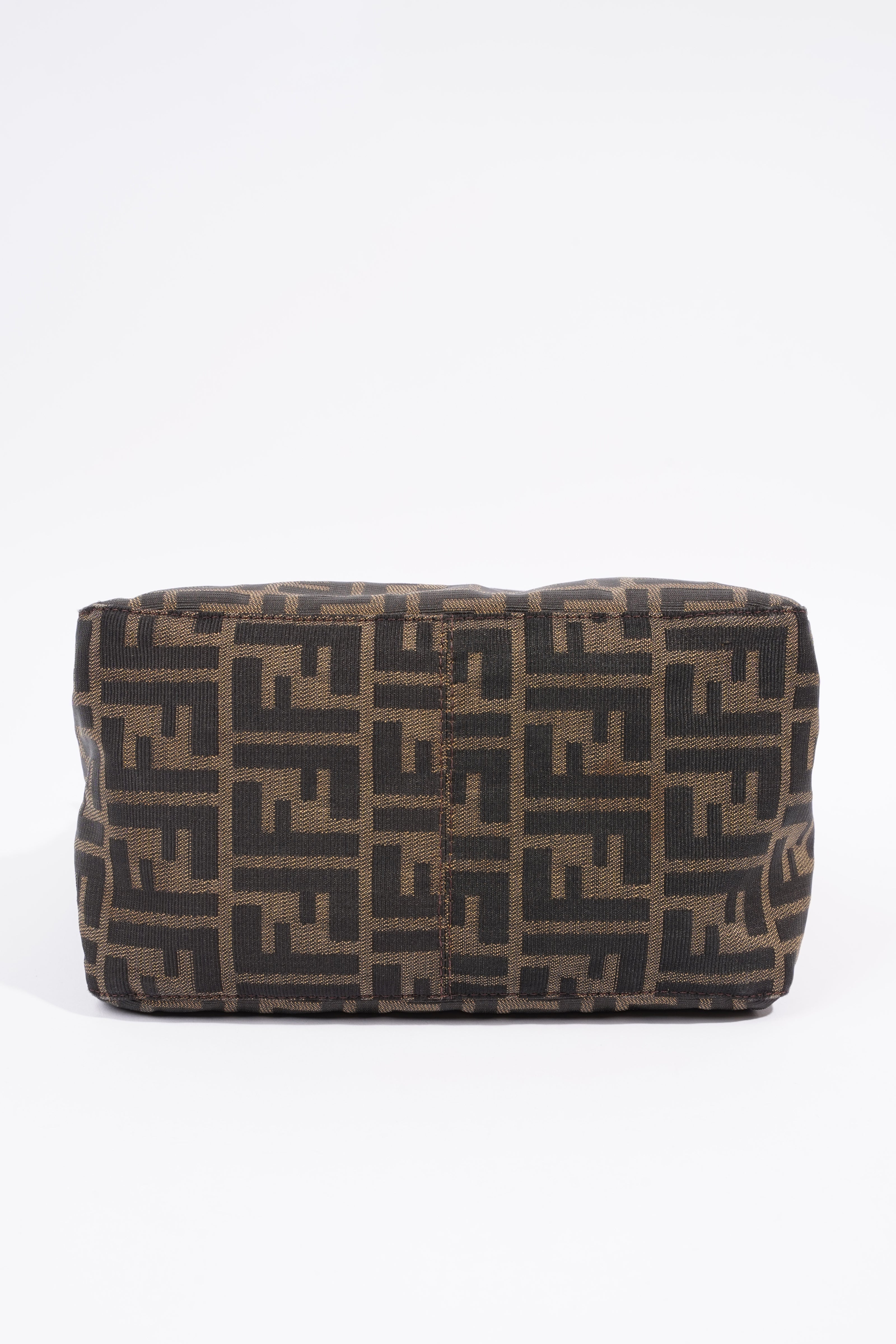 Fendi Mamma Baguette Brown Zucca Canvas