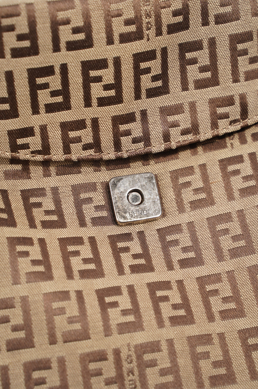 Fendi Baguette Bag Brown Zucca Canvas