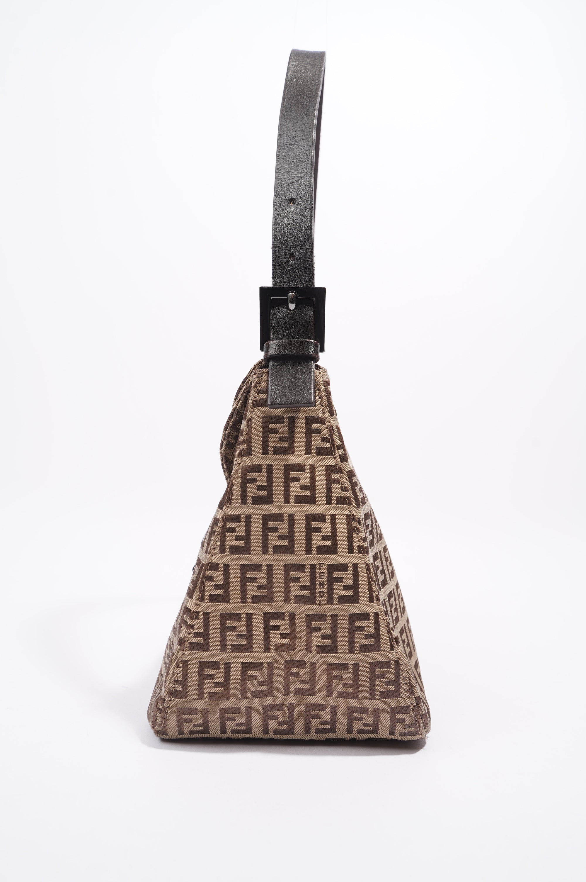 Fendi Baguette Bag Brown Zucca Canvas