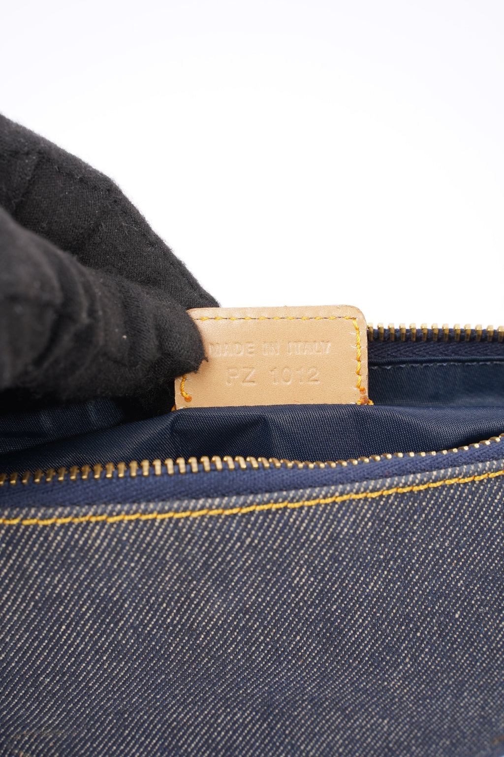 Christian Dior Saddle Bag Blue Denim