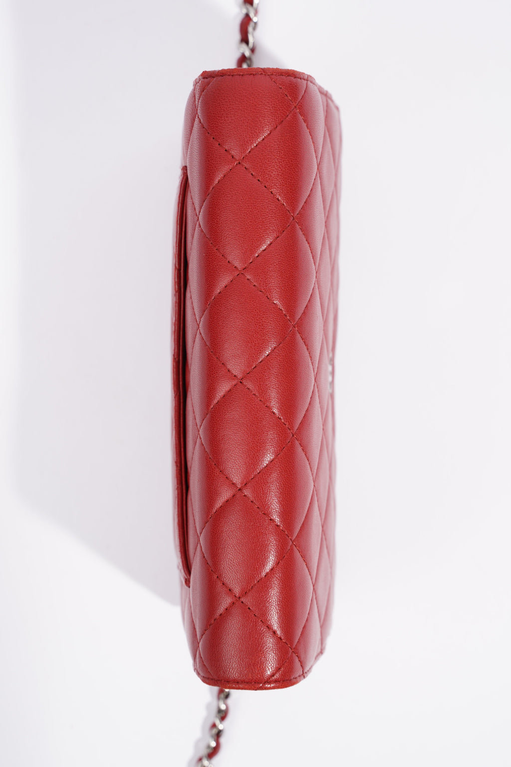 Chanel Wallet On Chain Red
