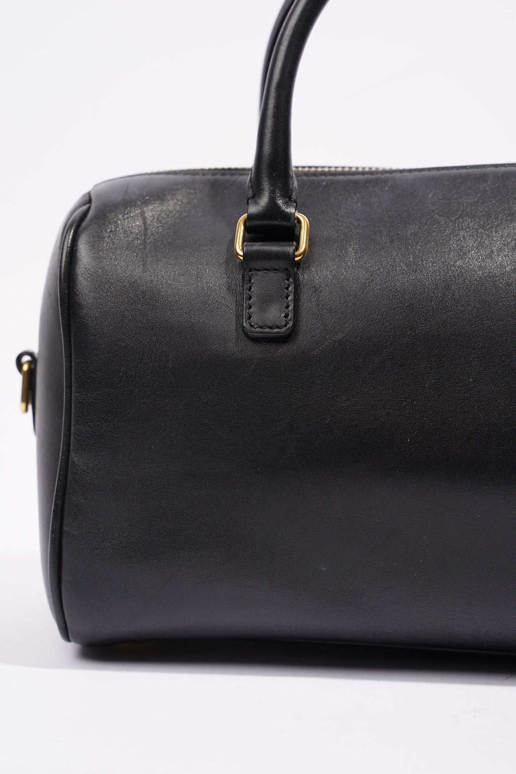 Saint Laurent Paris Baby Duffle Black Leather