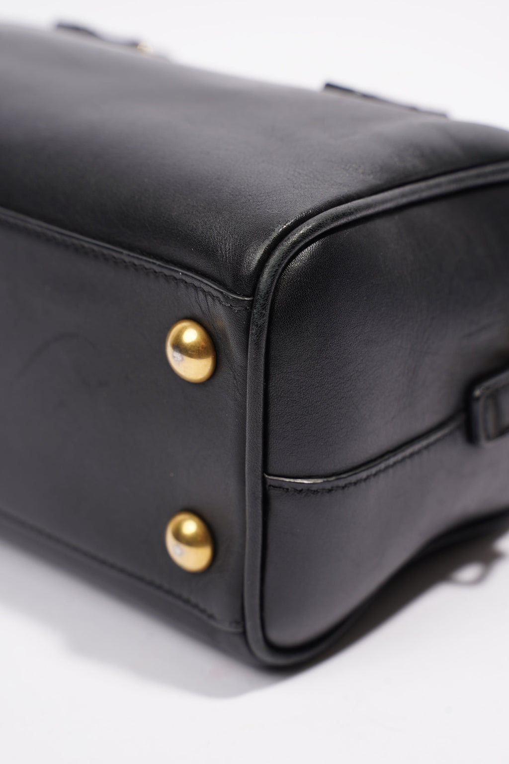 Saint Laurent Paris Baby Duffle Black Leather