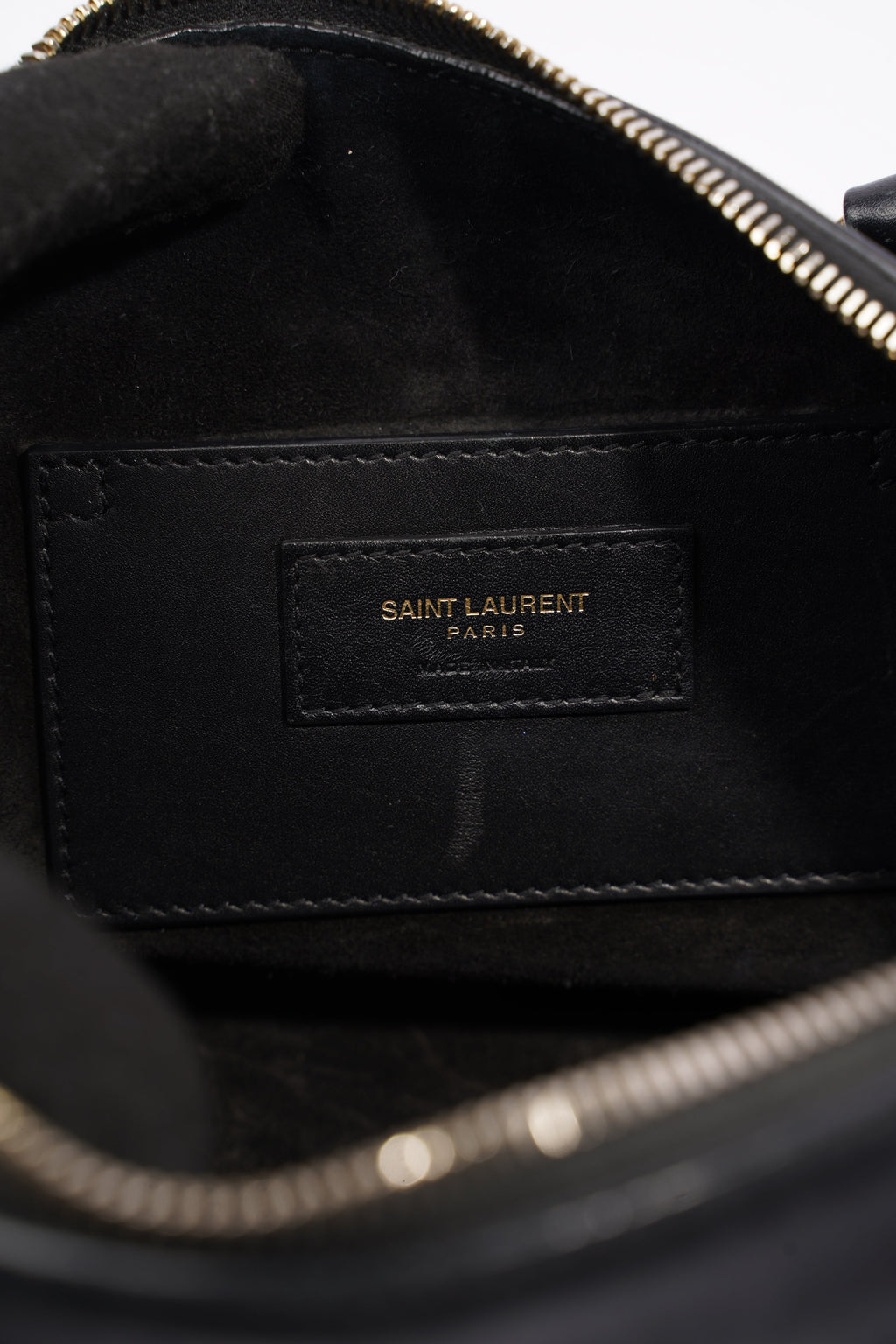 Saint Laurent Paris Baby Duffle Black Leather