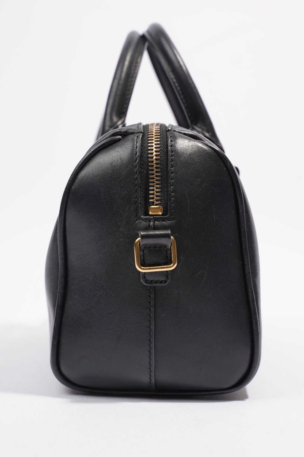 Saint Laurent Paris Baby Duffle Black Leather