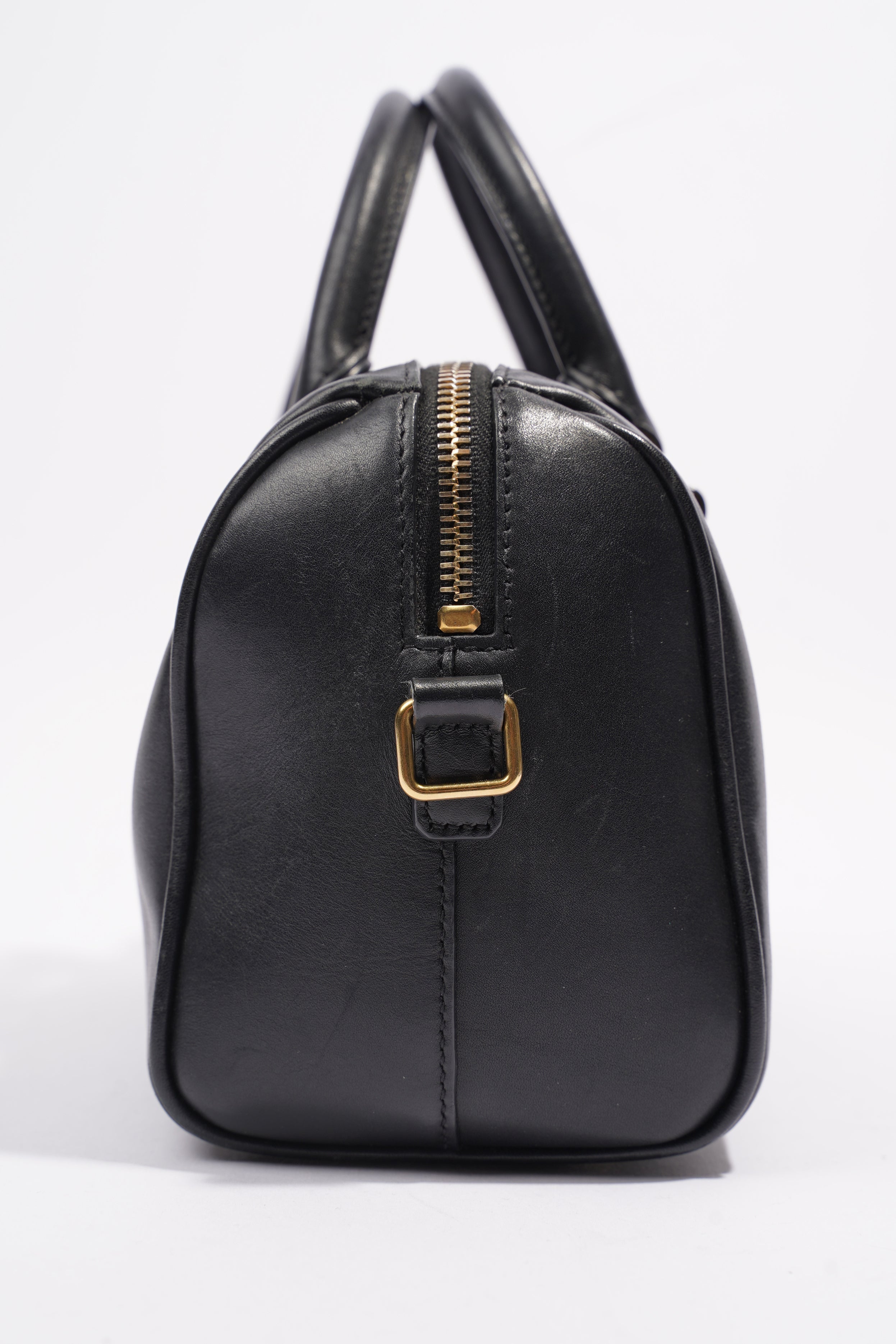 Saint Laurent Paris Baby Duffle Black Leather