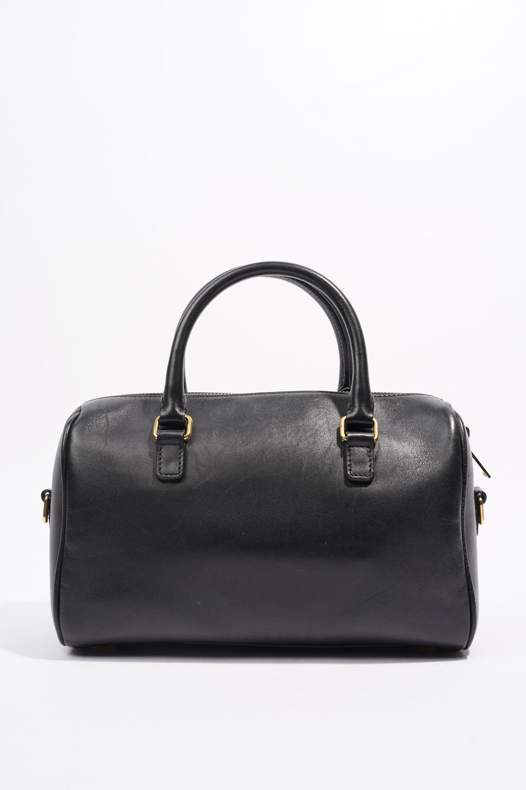 Saint Laurent Paris Baby Duffle Black Leather