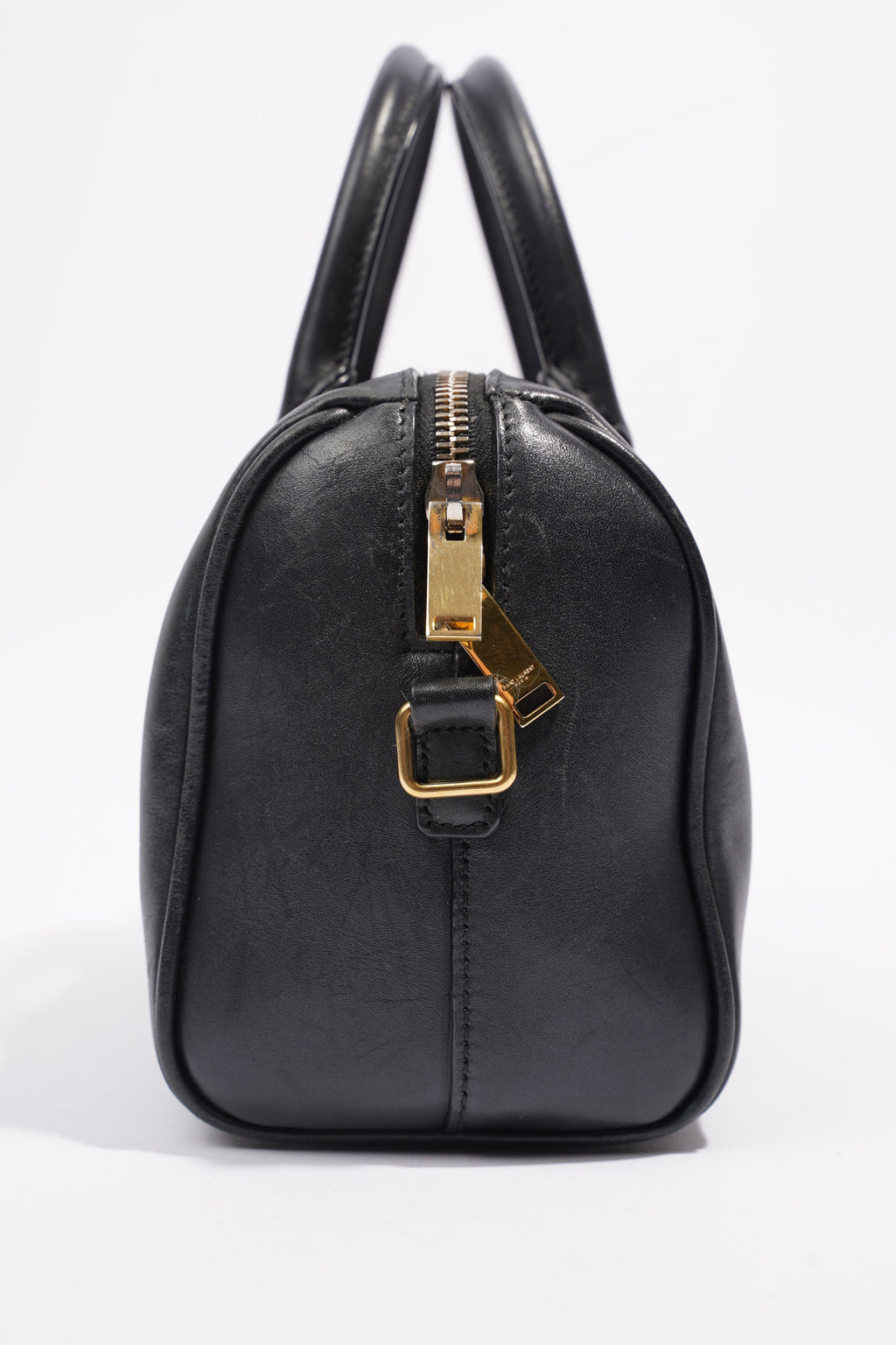 Saint Laurent Paris Baby Duffle Black Leather