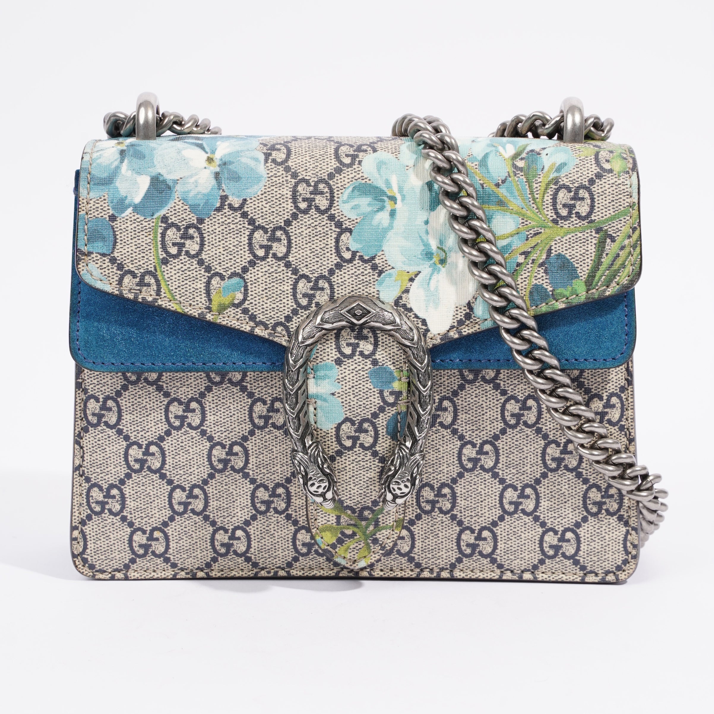 Gucci Dionysus Supreme Print / Bloom Coated Canvas Mini