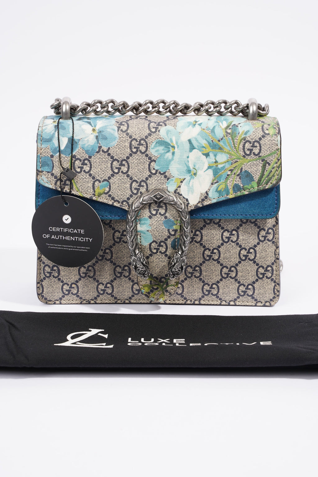 Gucci Dionysus Supreme Print / Bloom Coated Canvas Mini