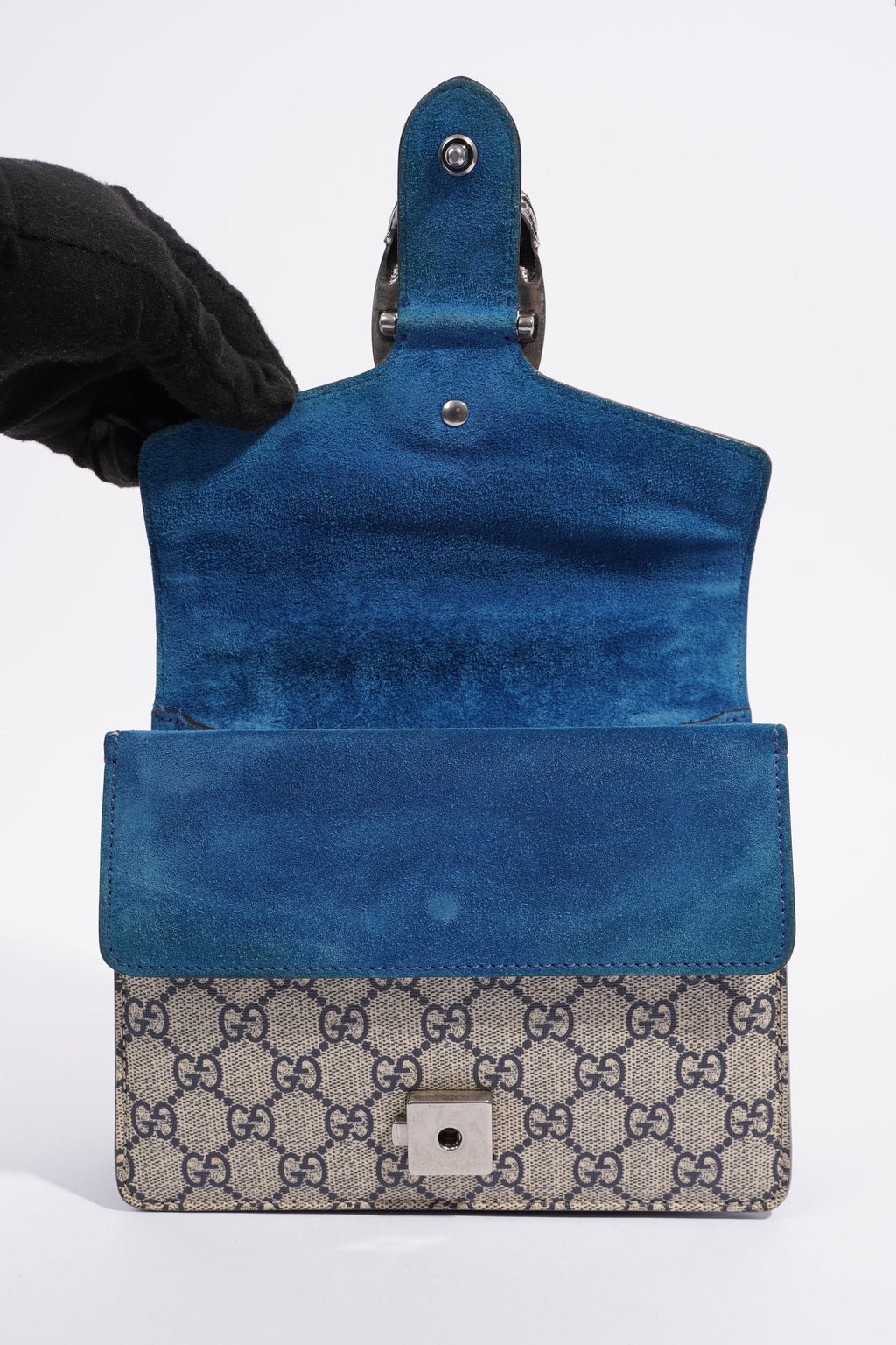 Gucci Dionysus Supreme Print / Bloom Coated Canvas Mini