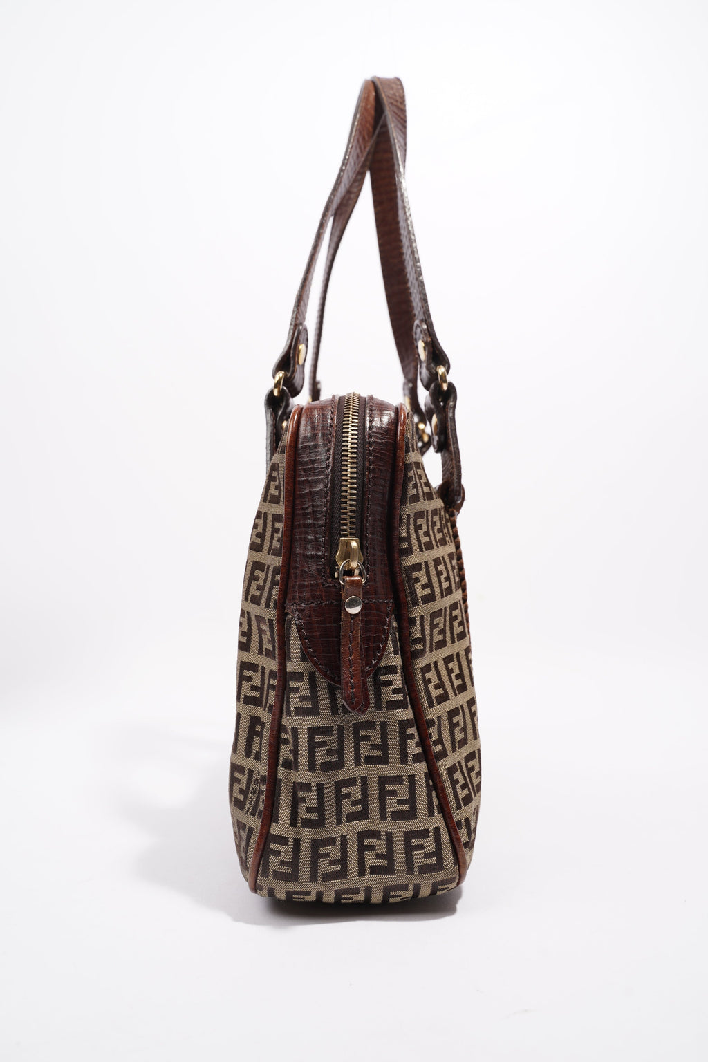 Fendi Zucchino Dark Brown / Brown Canvas