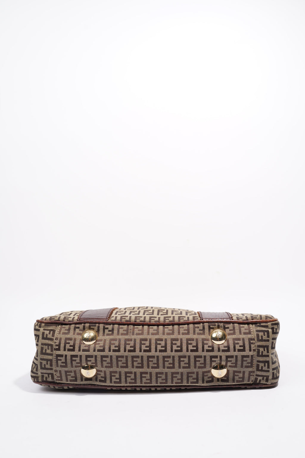 Fendi Zucchino Dark Brown / Brown Canvas