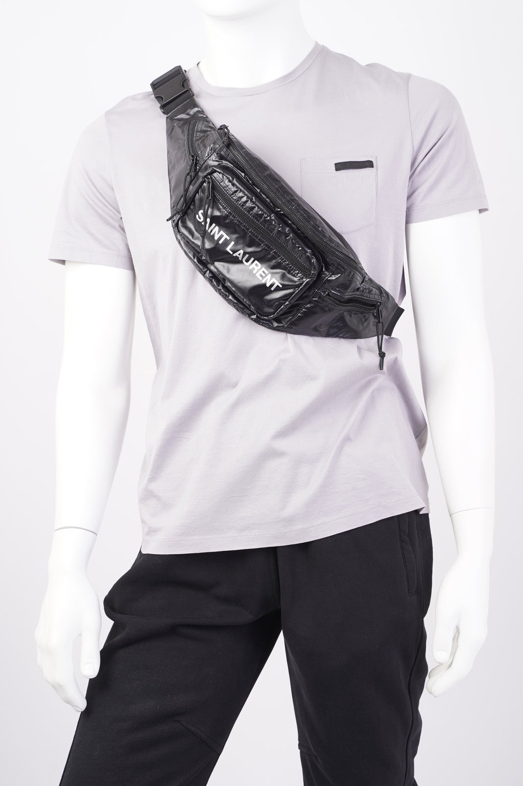 Saint Laurent Nuxx Crossbody Black Nylon