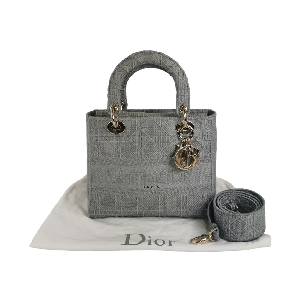 Dior Lady D-Lite Medium Grey