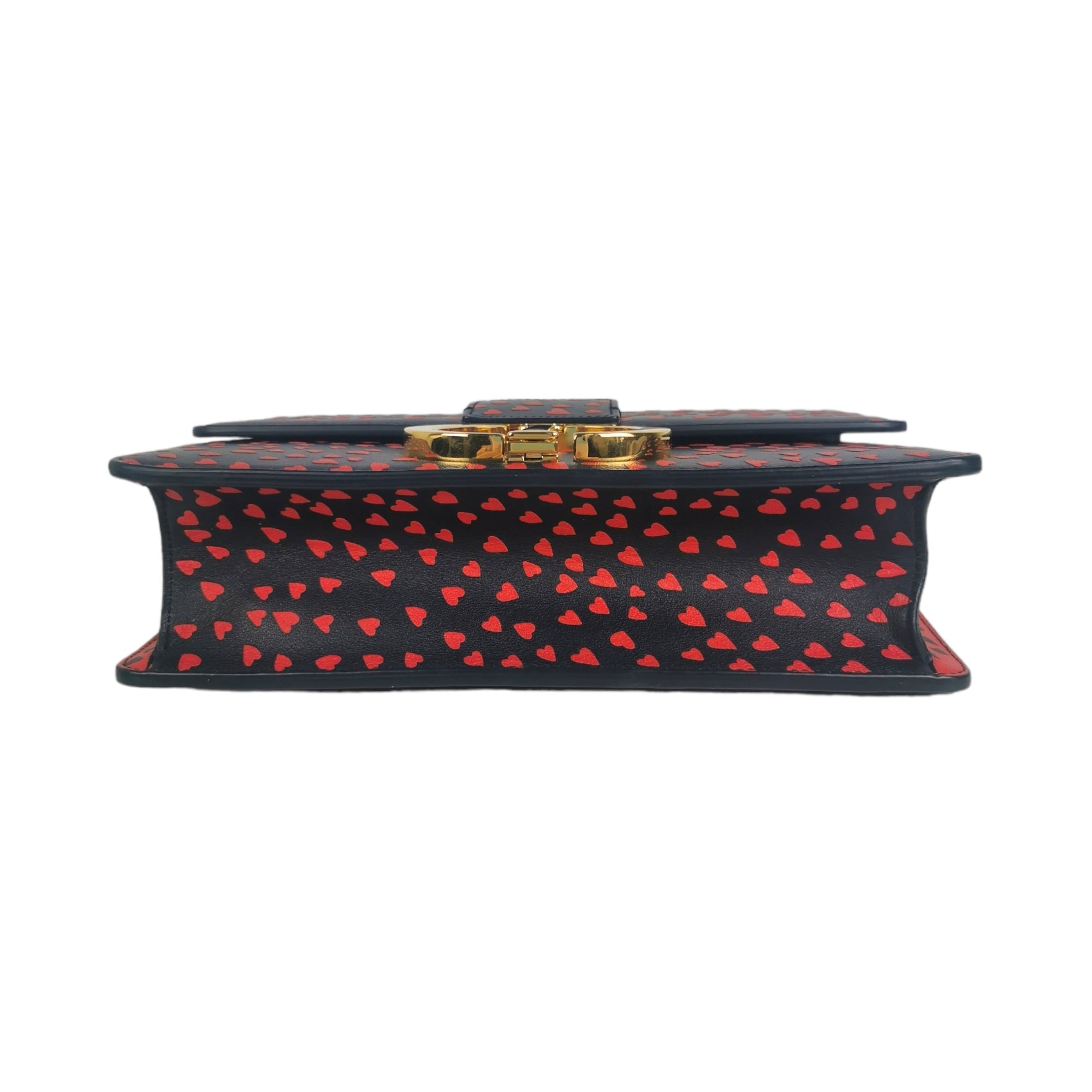 Dior 30 Montaigne I love Paris Red Hearts Leather