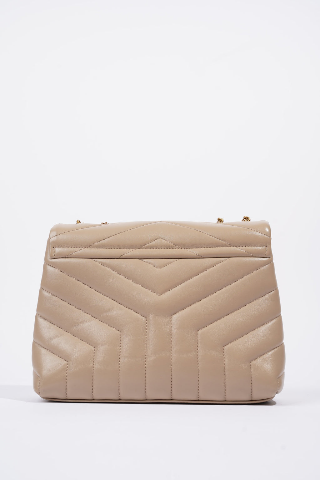 Saint Laurent Lou Lou Nude Leather Small