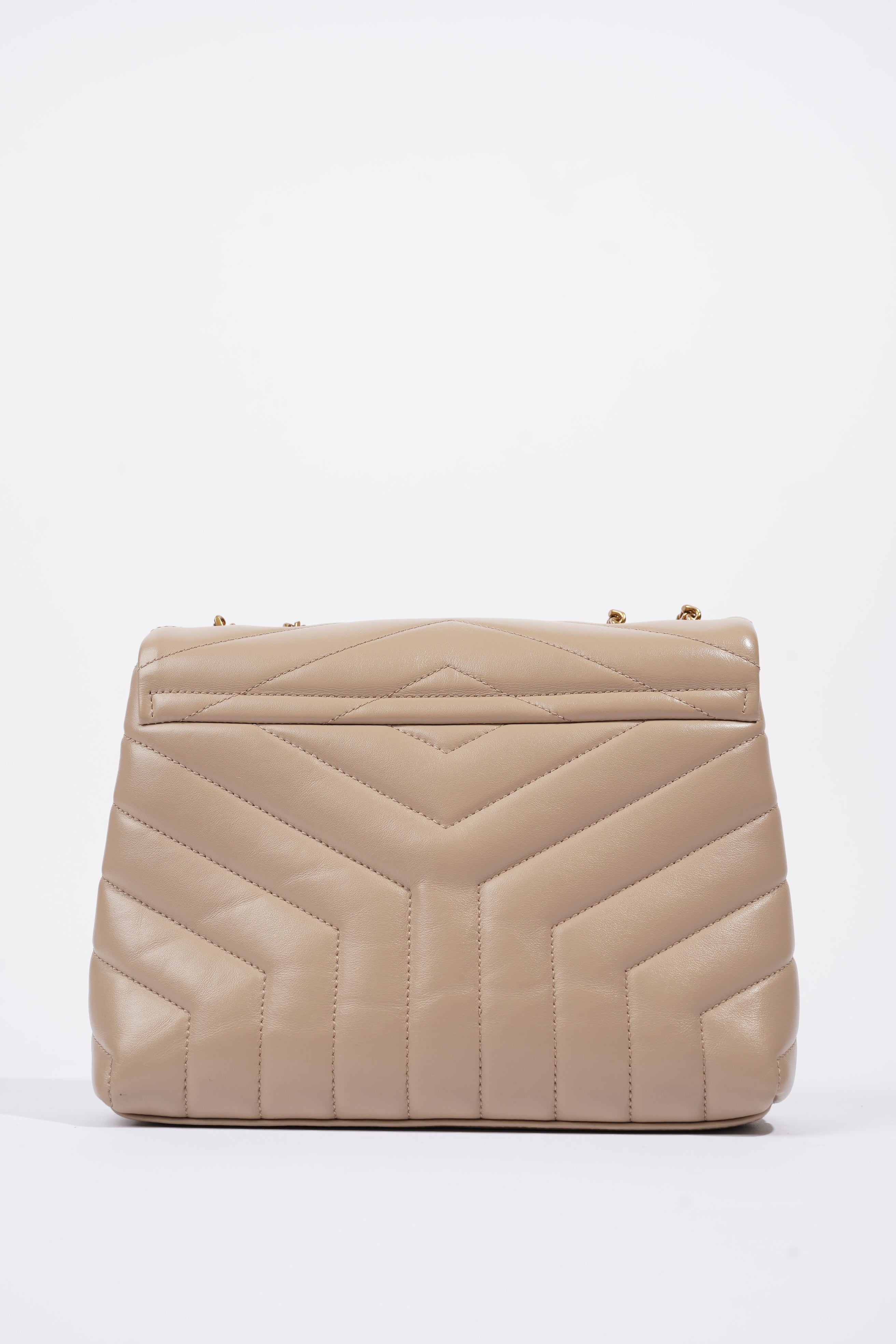Saint Laurent Lou Lou Nude Leather Small