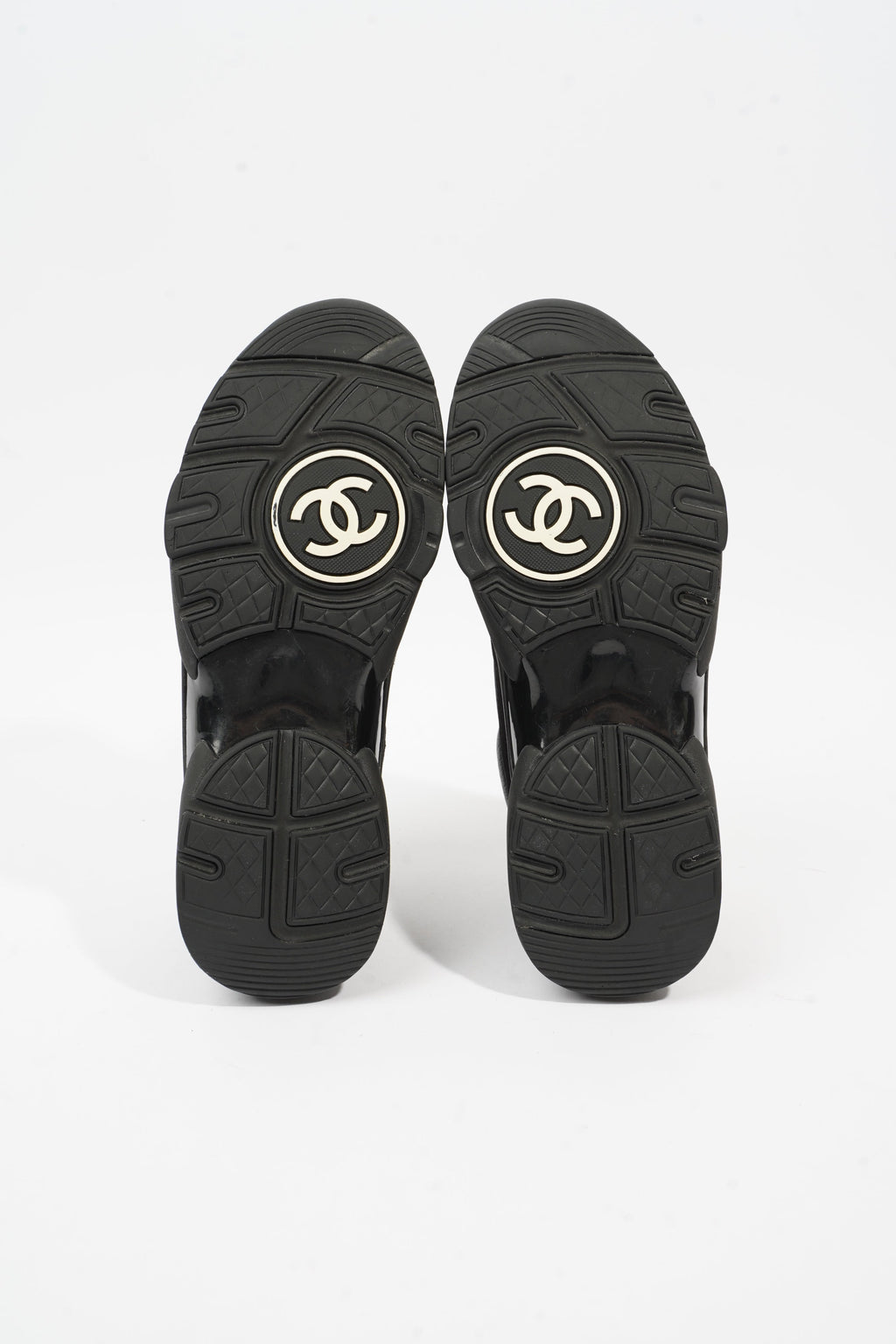 Chanel CC Runner Black Suede EU 37.5 UK 4.5