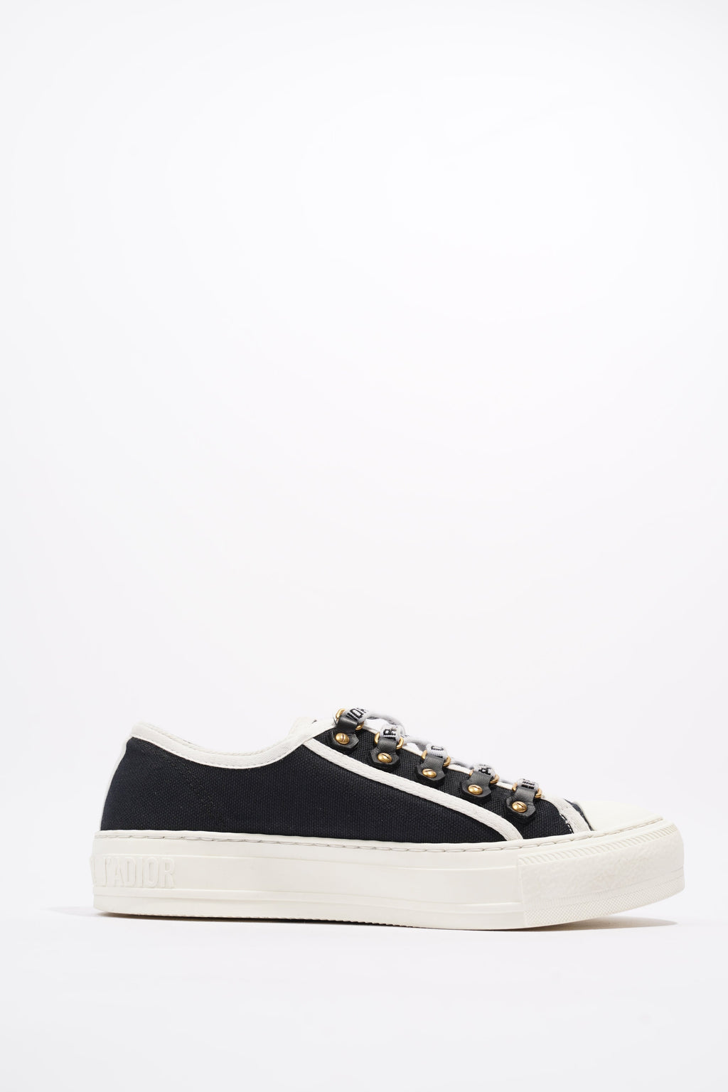 Christian Dior WALK'N'DIOR Black / White Canvas EU 36 UK 3