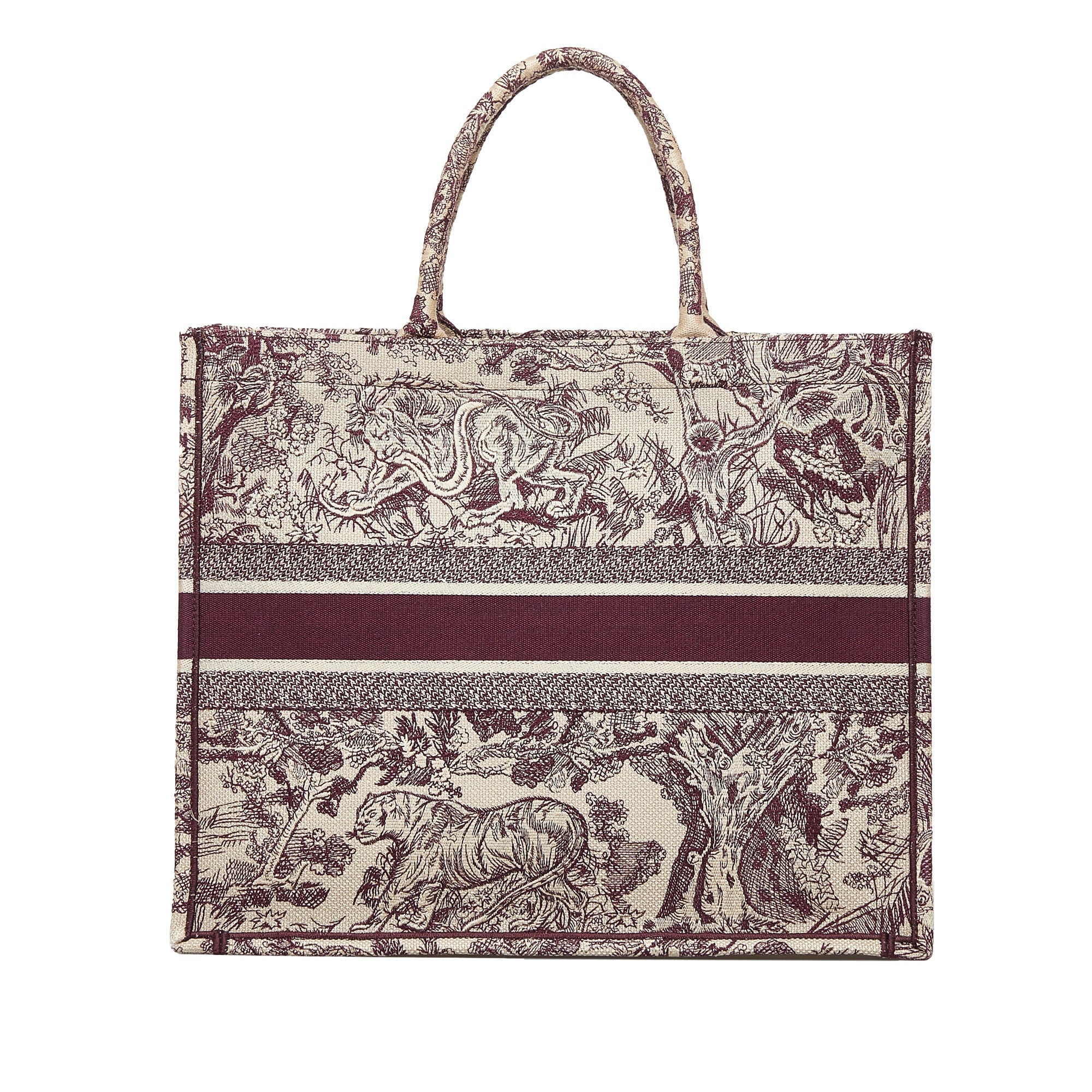 DIOR Large Toile De Jouy Book Tote Tote Bag