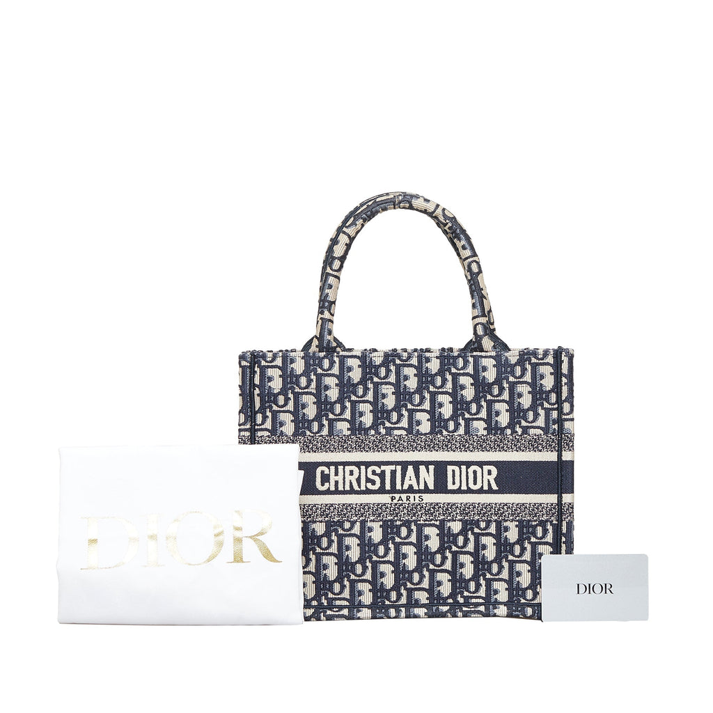 DIOR Small Oblique Book Tote Tote Bag