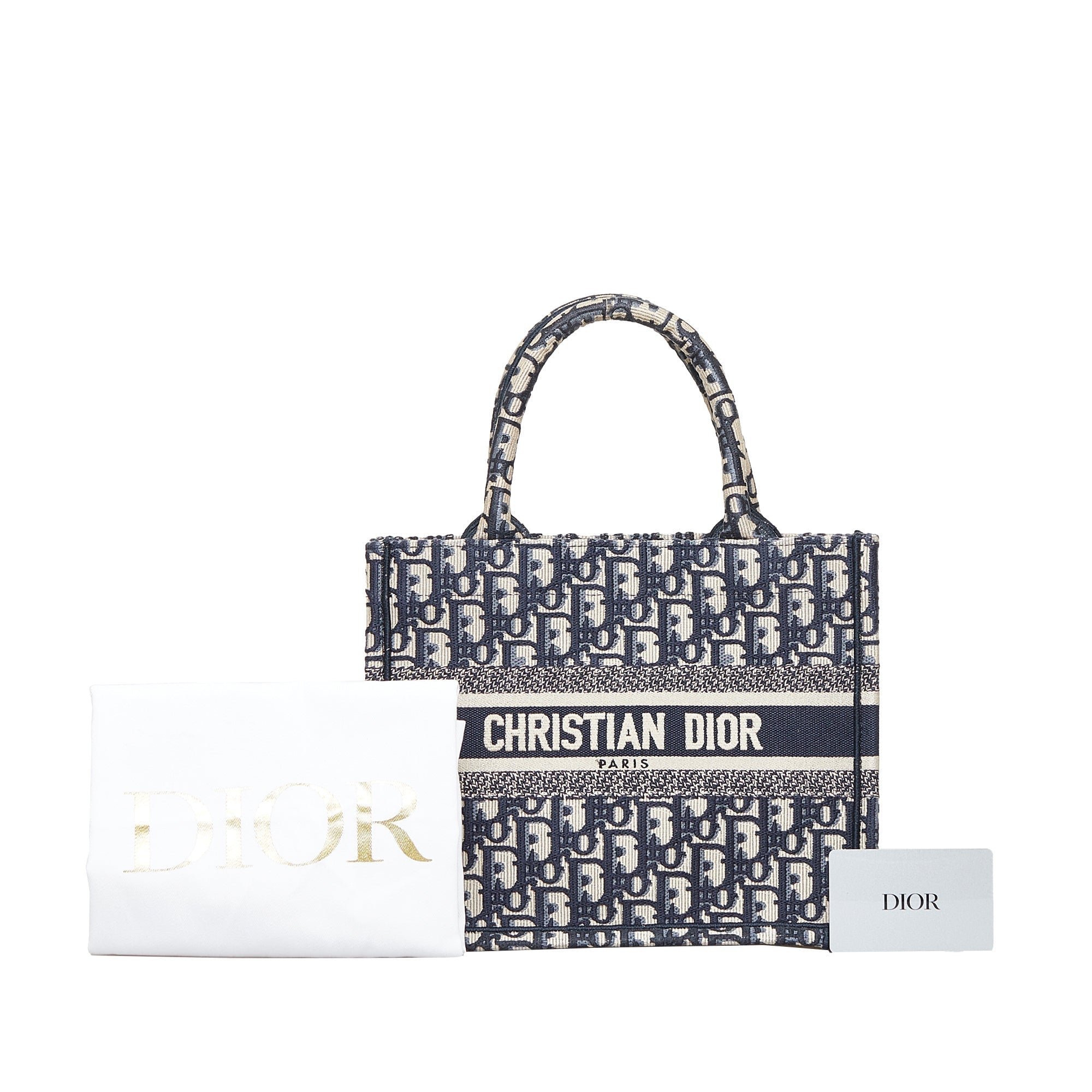 DIOR Small Oblique Book Tote Tote Bag