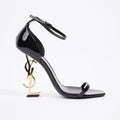 Saint Laurent Opyum Black Patent Leather EU 40 UK 7