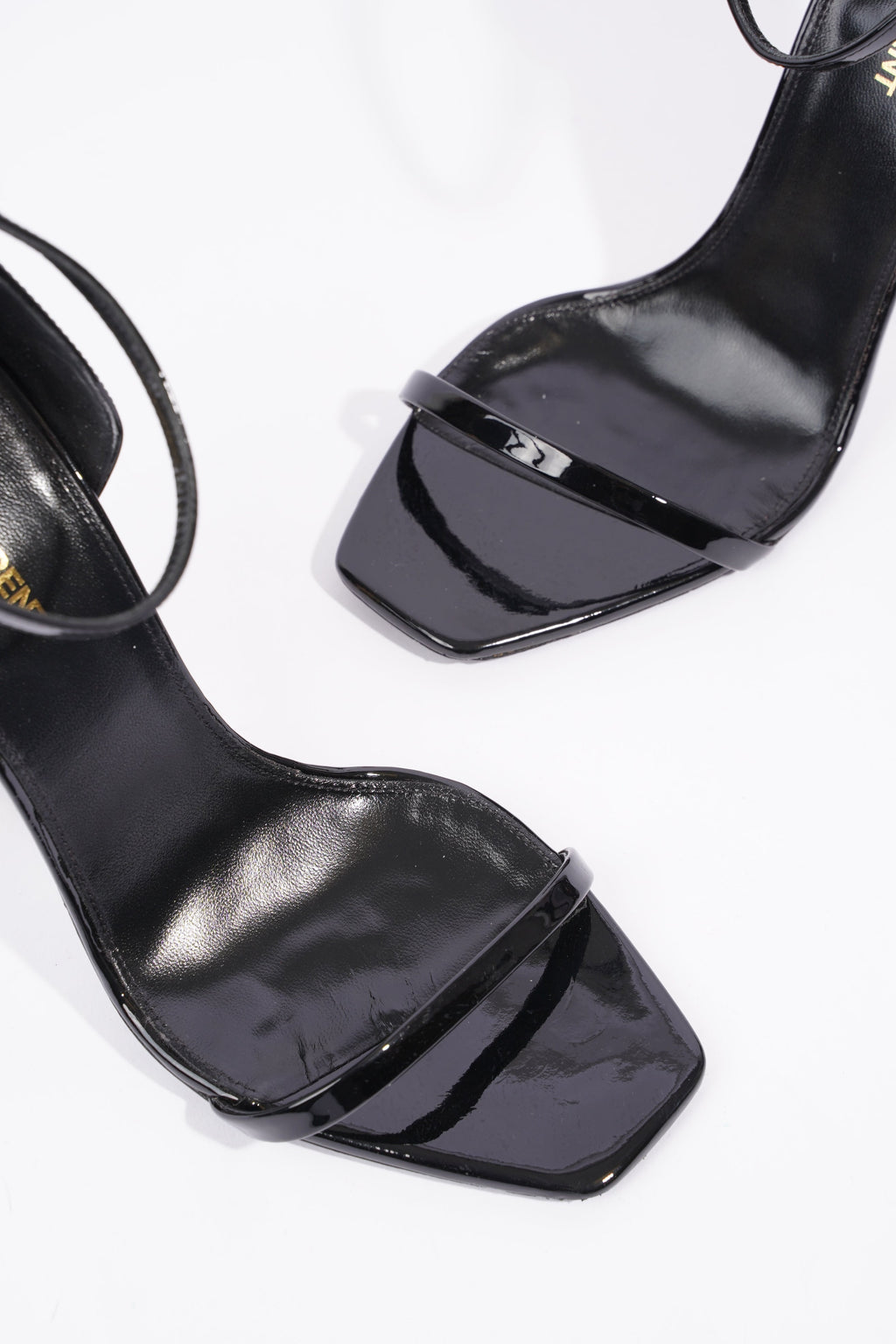 Saint Laurent Opyum Black Patent Leather EU 40 UK 7