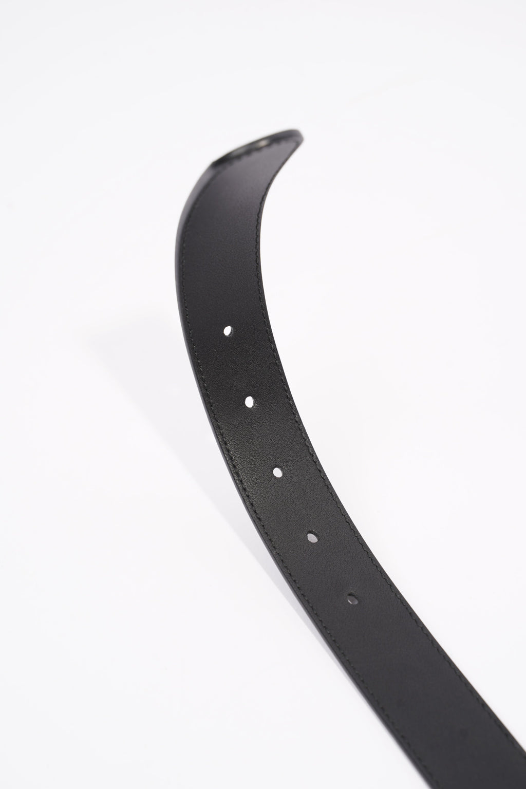 Gucci Marmont Belt Black / Gold Leather 75cm 30"