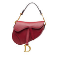 DIOR Mini Leather Saddle Bag