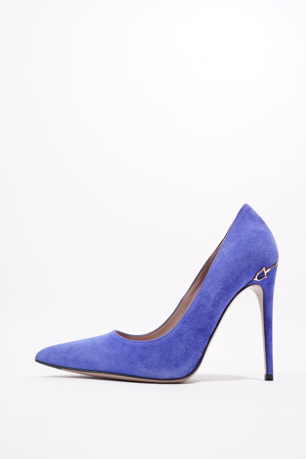 Gucci Adina Blue Suede EU 36.5 UK 3.5