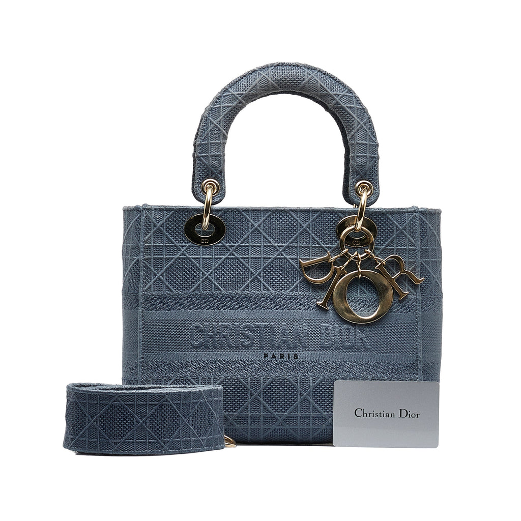 DIOR Medium Cannage Lady D-Lite Satchel