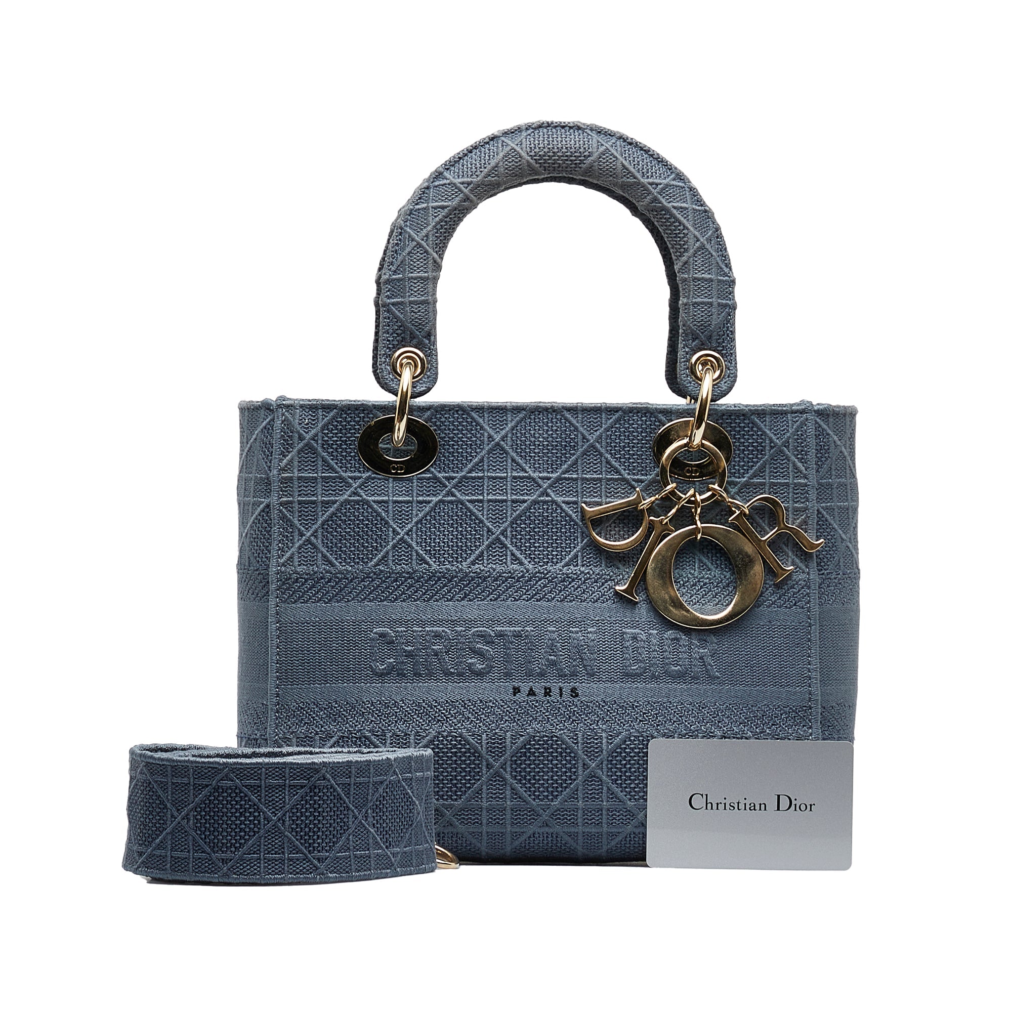 DIOR Medium Cannage Lady D-Lite Satchel