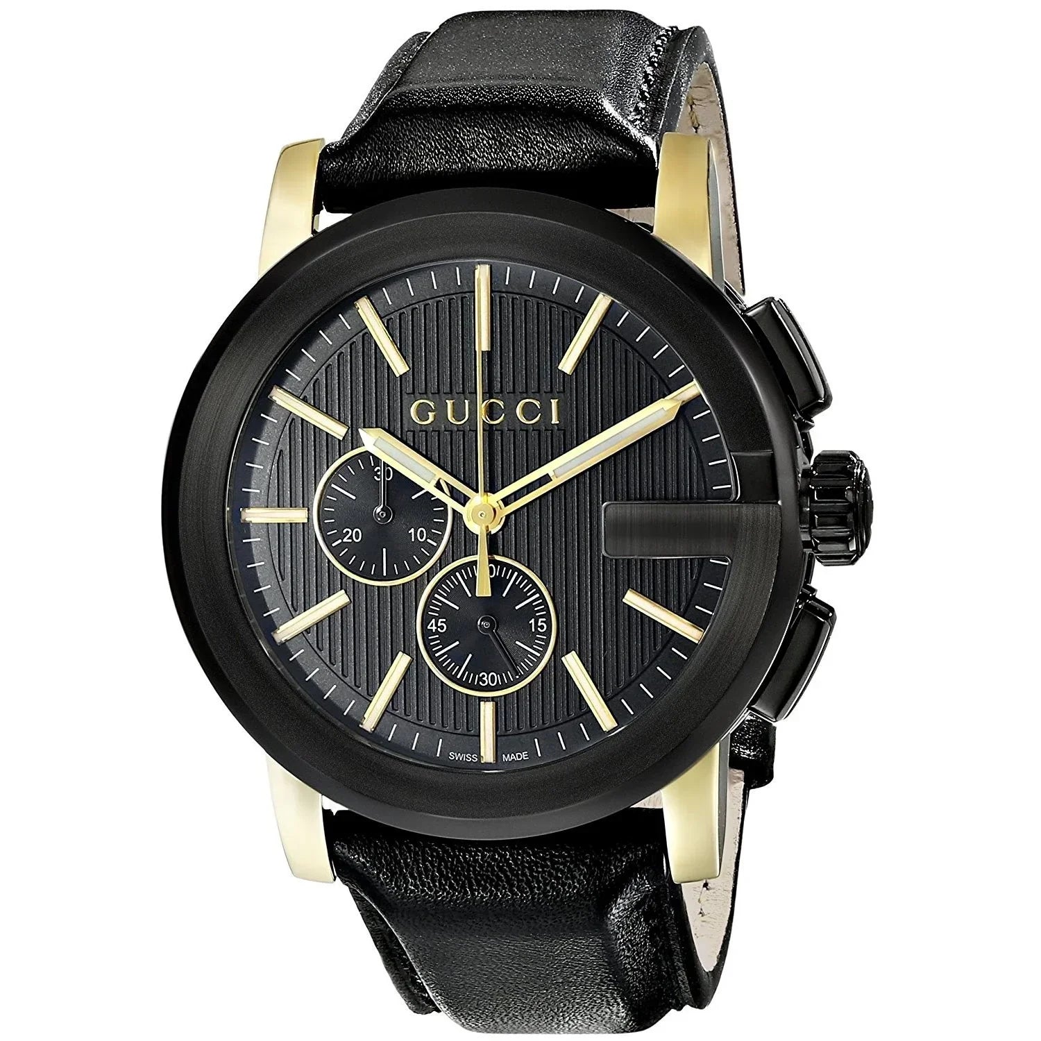 Gucci G-Chrono 101 Men's Black Watch YA101203
