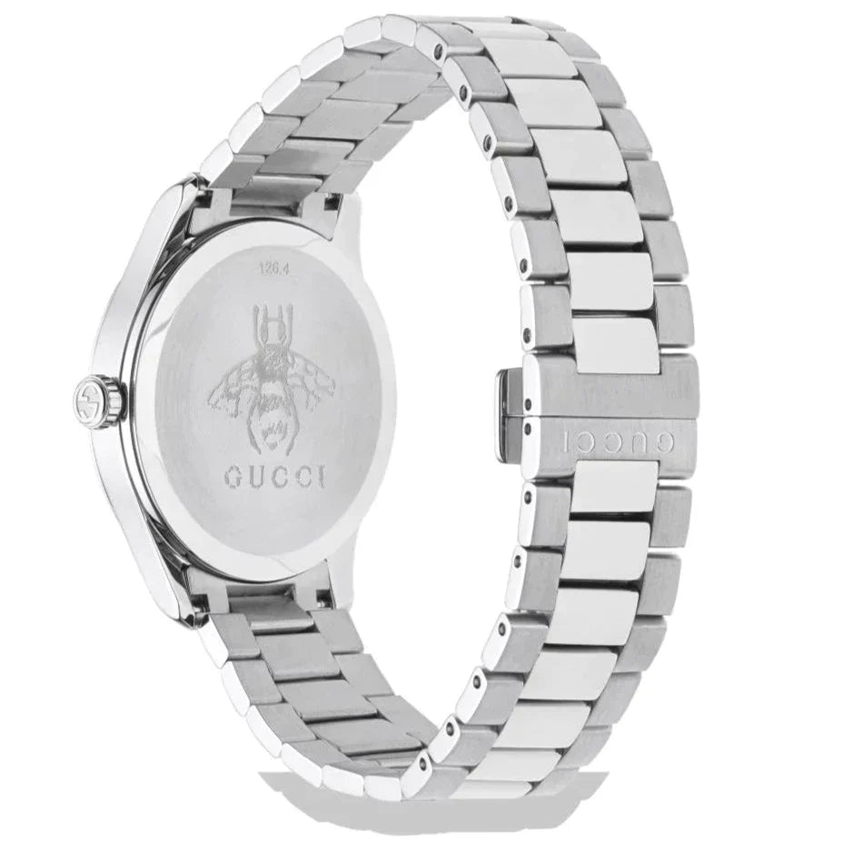 Gucci G-Timeless Unisex Silver Watch YA1264076