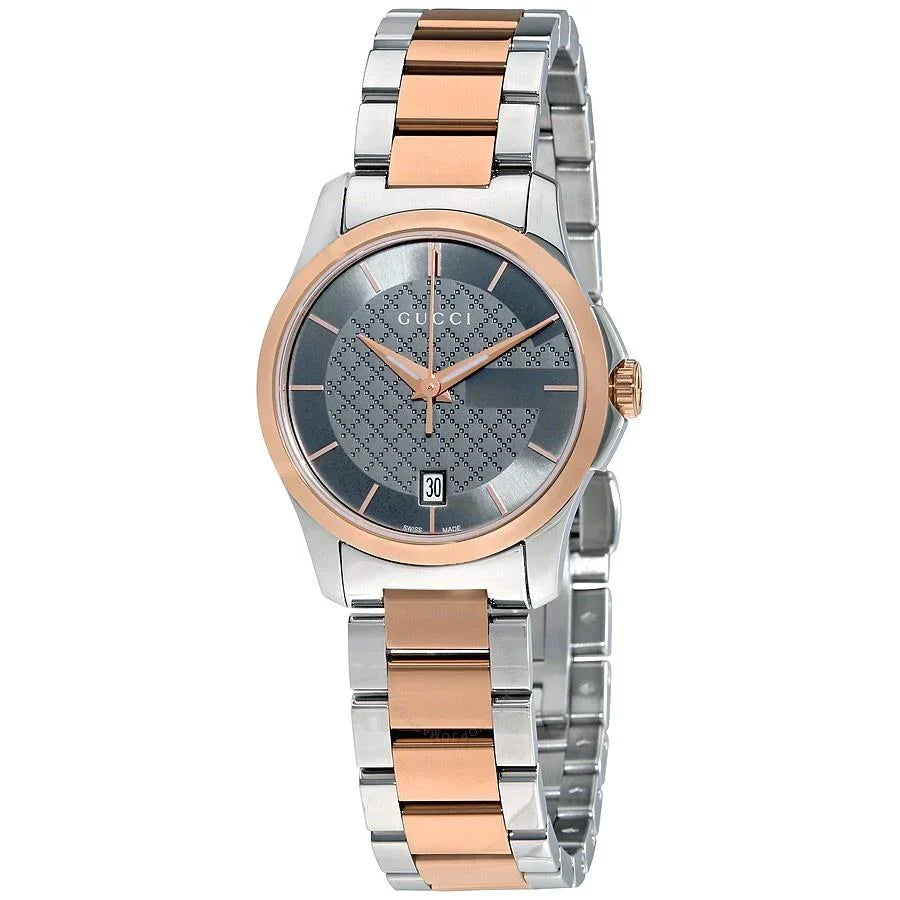 Gucci  G-Timeless Ladies Two-Tone Watch YA126527