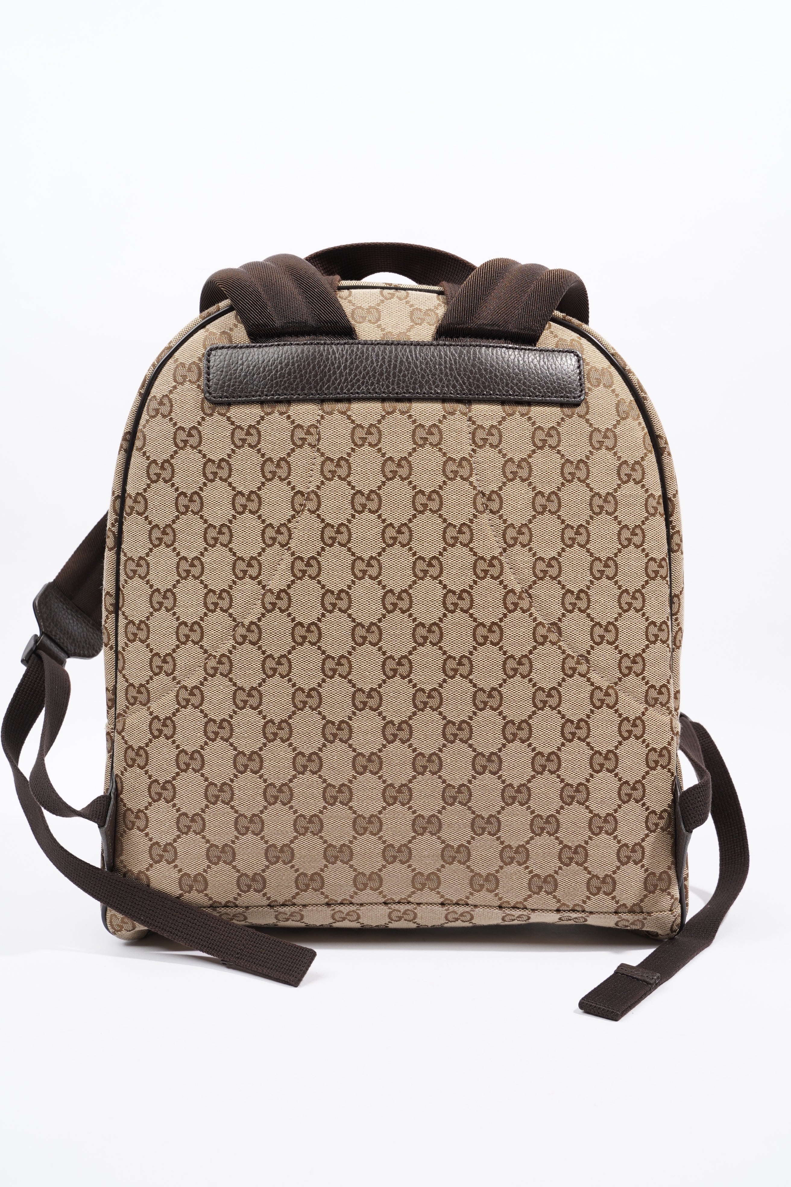 Gucci Supreme GG Top Zip Supreme / Brown Canvas