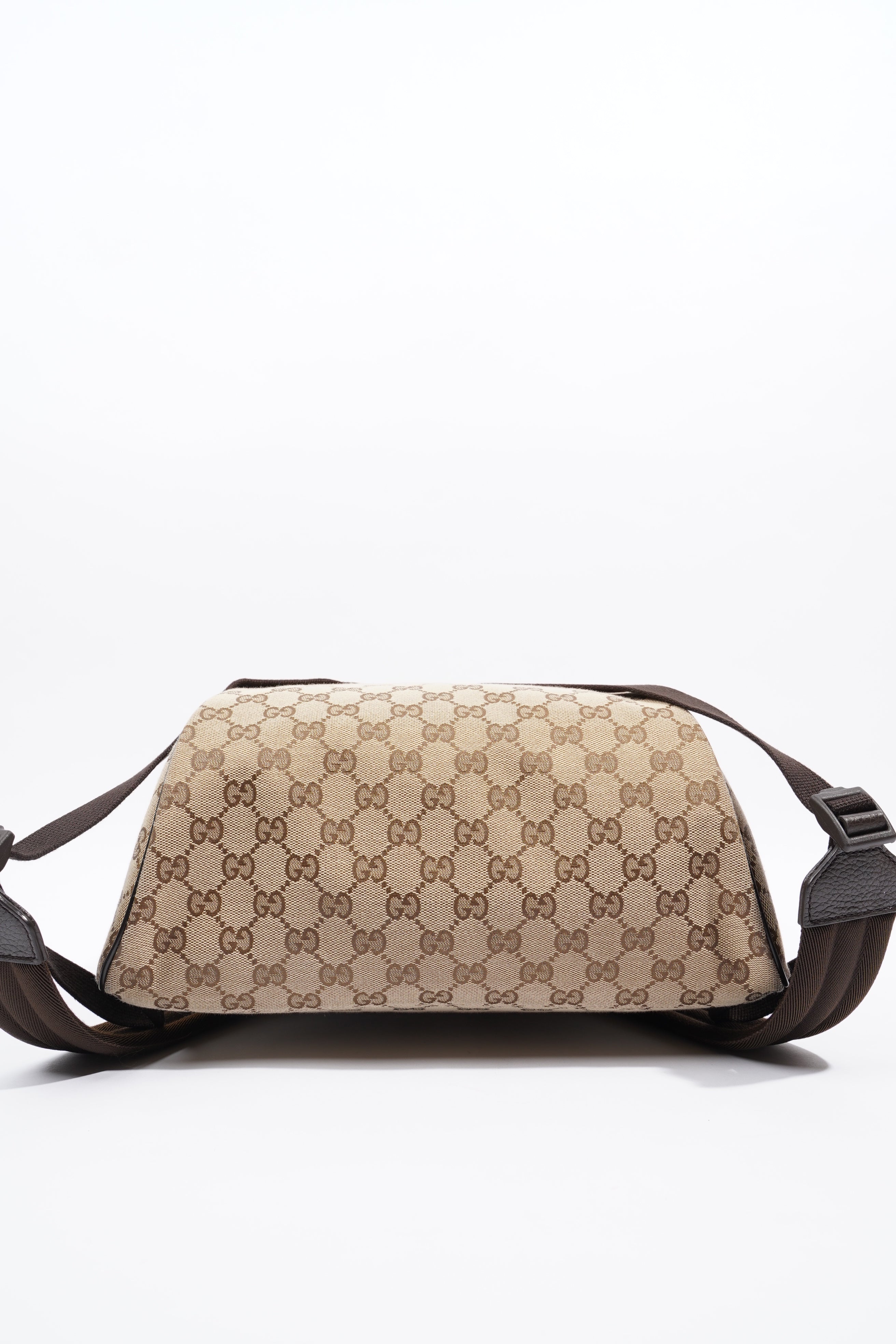 Gucci Supreme GG Top Zip Supreme / Brown Canvas