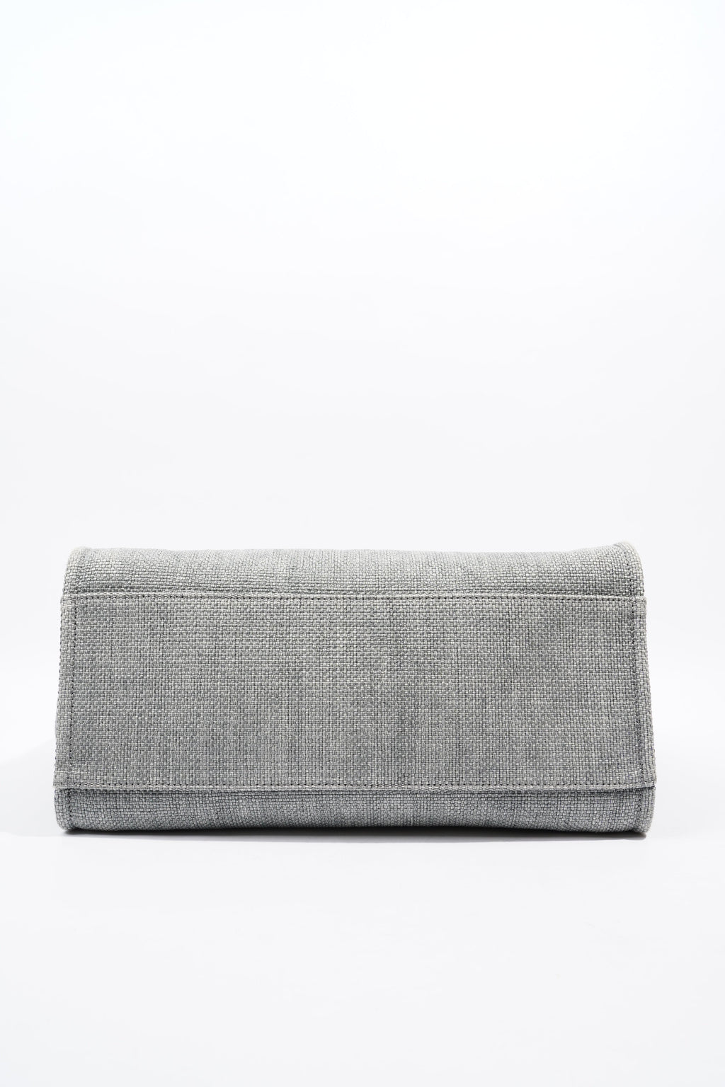 Chanel Deauville Bag Grey Canvas Small