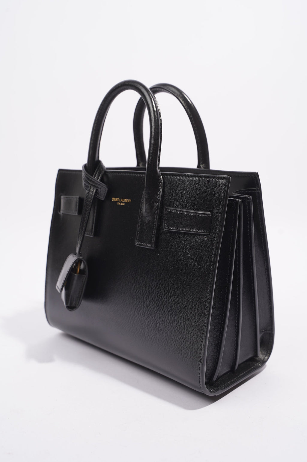 Saint Laurent Sac de Jour Nano Black Black Leather Nano