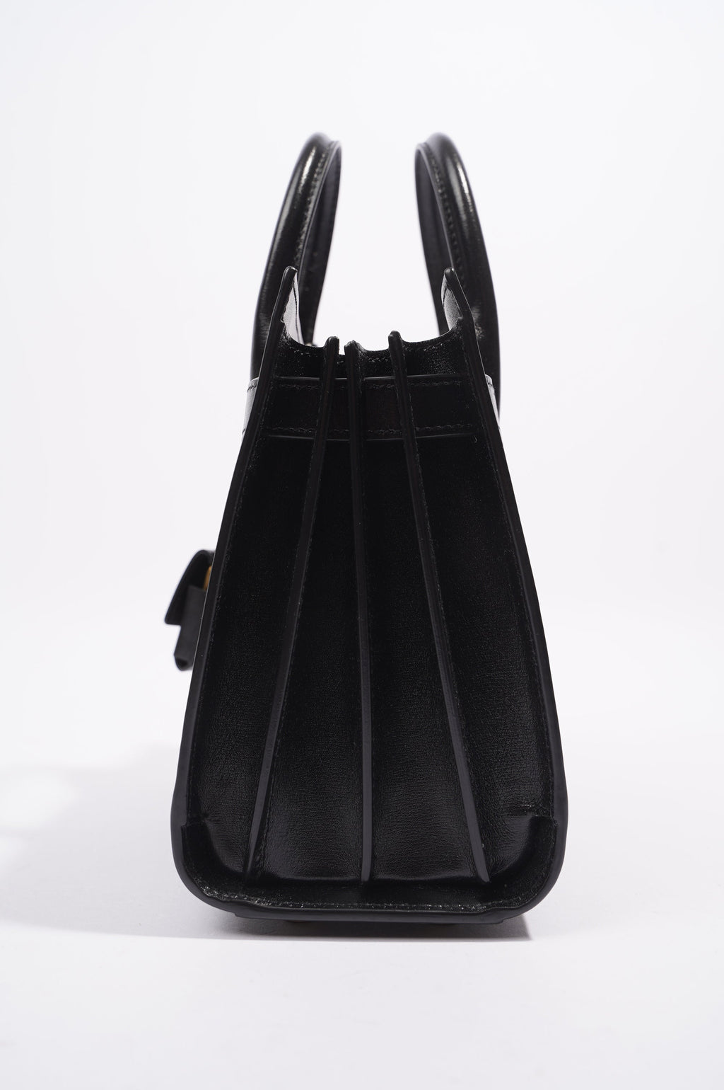 Saint Laurent Sac de Jour Nano Black Black Leather Nano