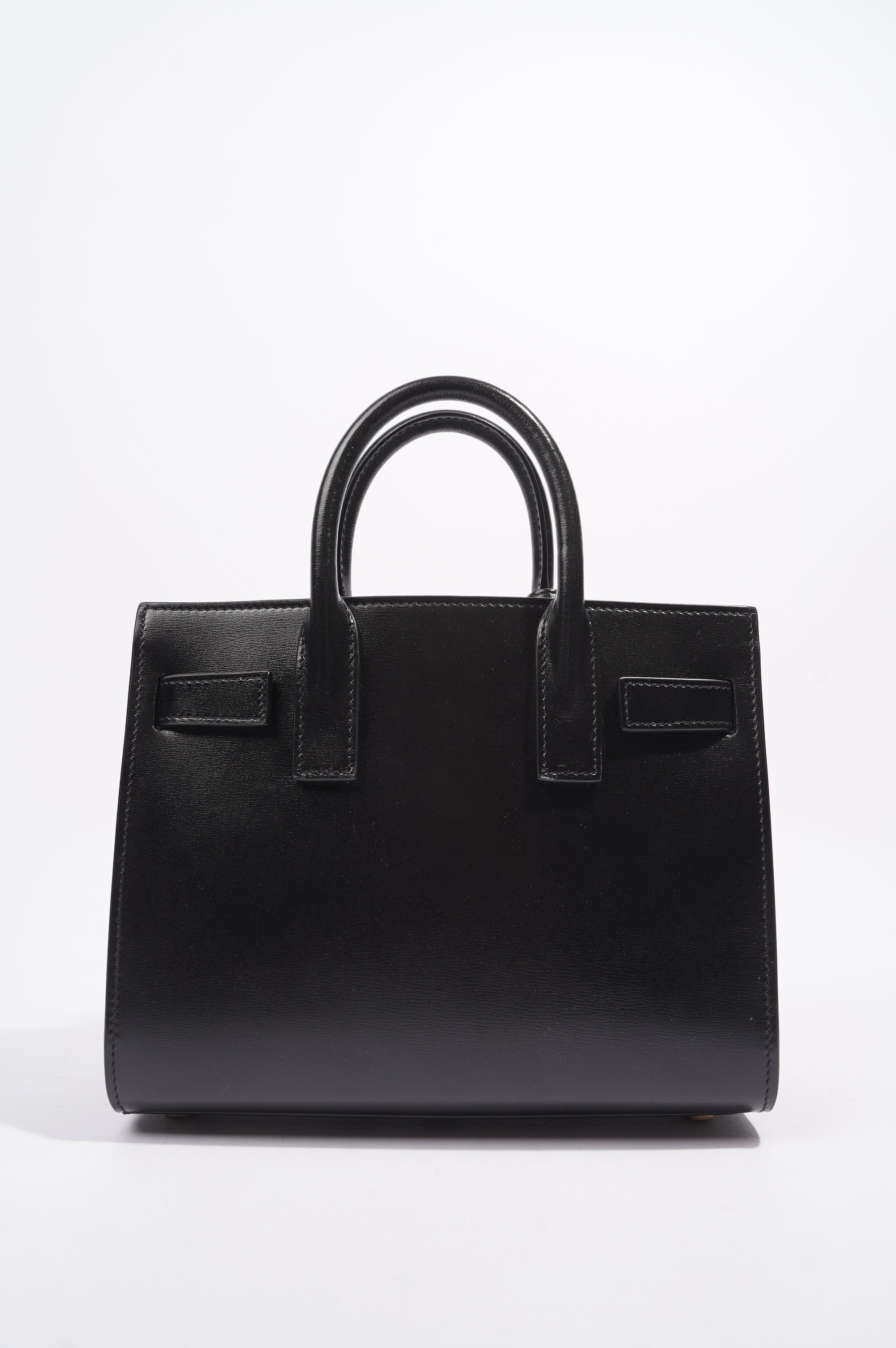 Saint Laurent Sac de Jour Nano Black Black Leather Nano