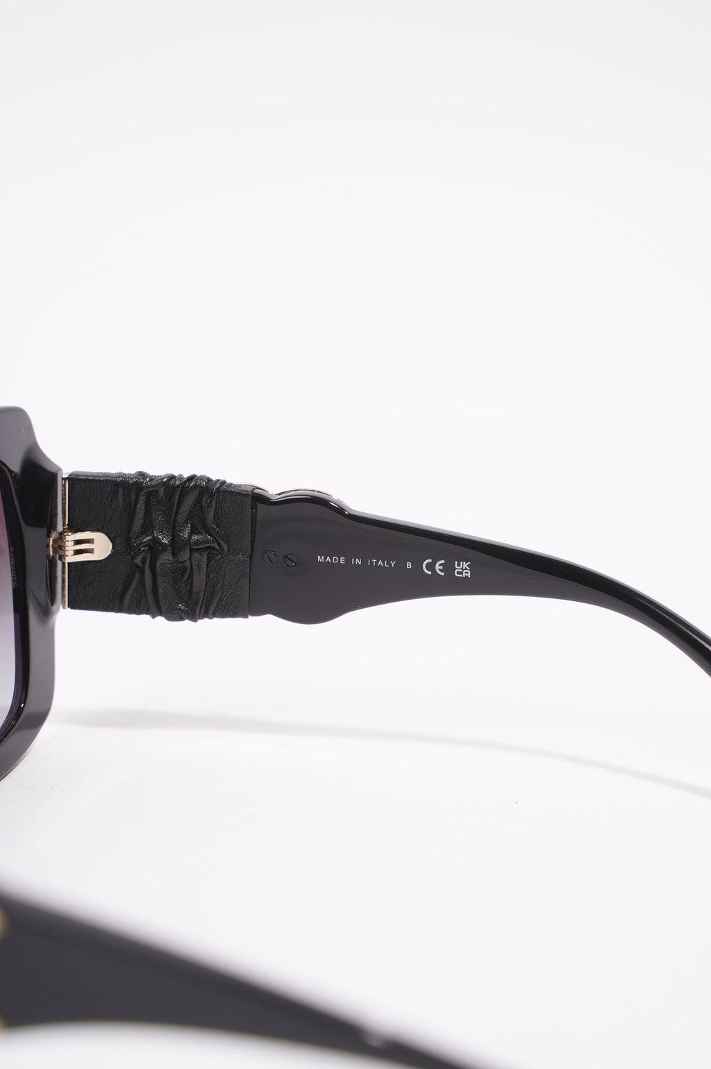 Chanel 5474-Q Sunglasses Black Acetate 140mm
