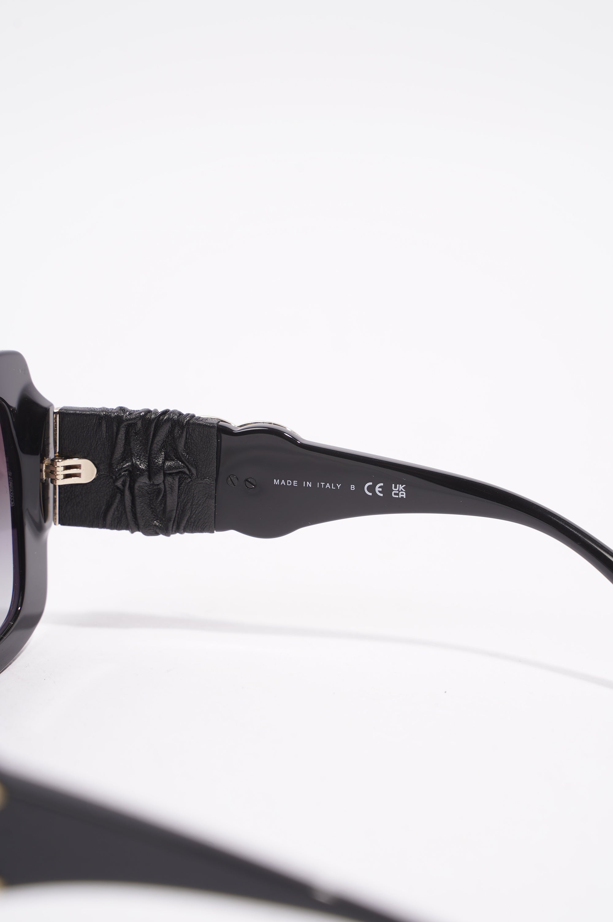 Chanel 5474-Q Sunglasses Black Acetate 140mm