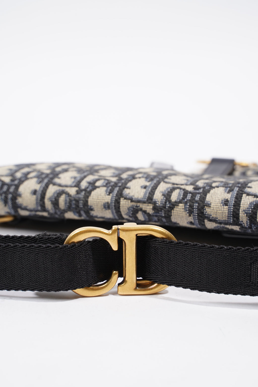 Christian Dior Saddle Belt Bag Oblique Canvas