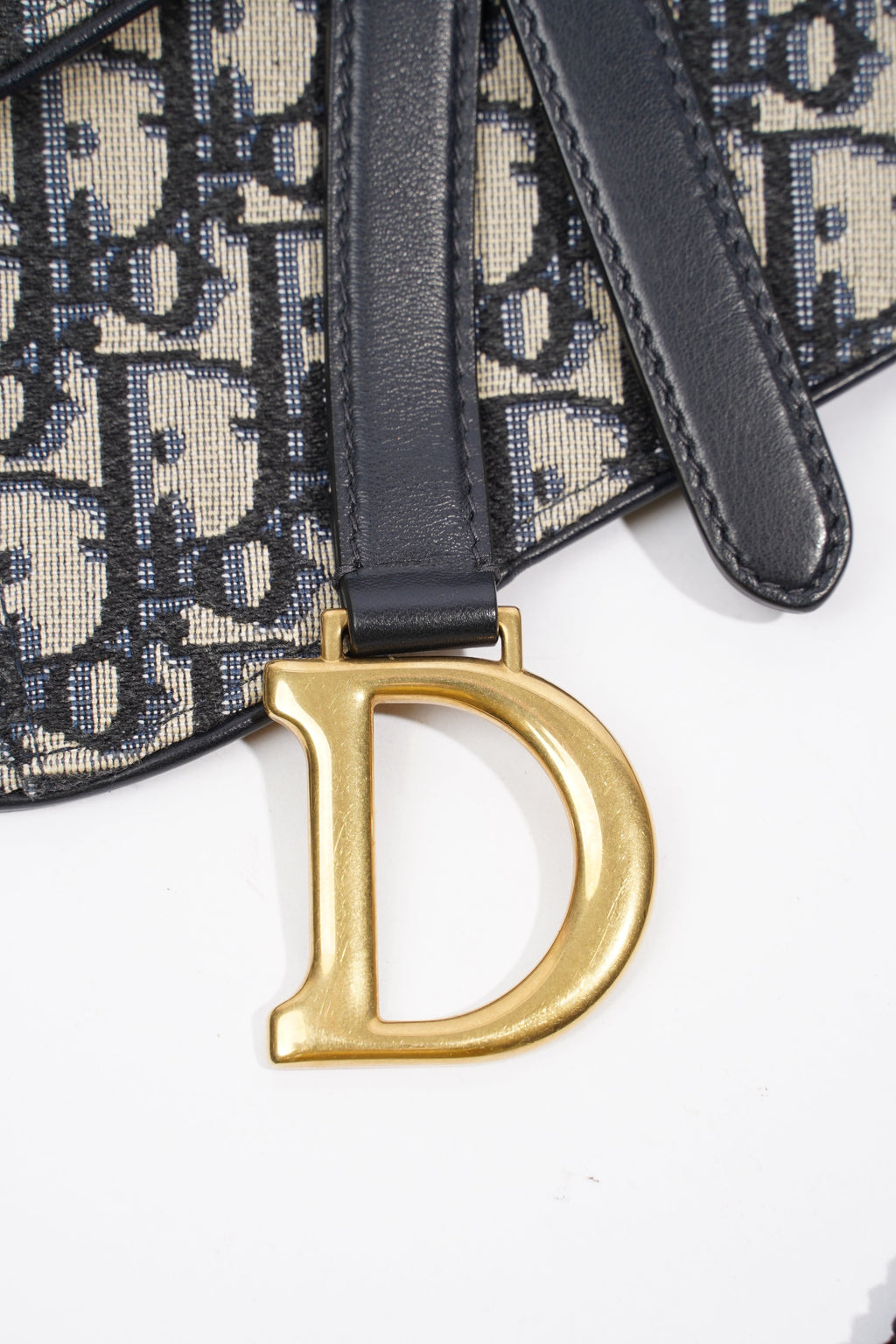 Christian Dior Saddle Belt Bag Oblique Canvas